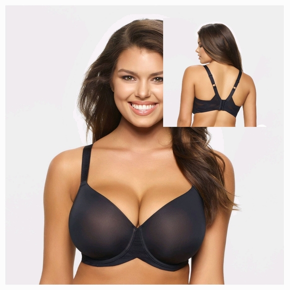 Plus Size Black Bra 42DD - Picture 6 of 14